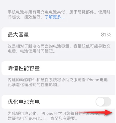 虎门港管委会苹果15维修分享iPhone15充电到80%就充不进电了怎么办 